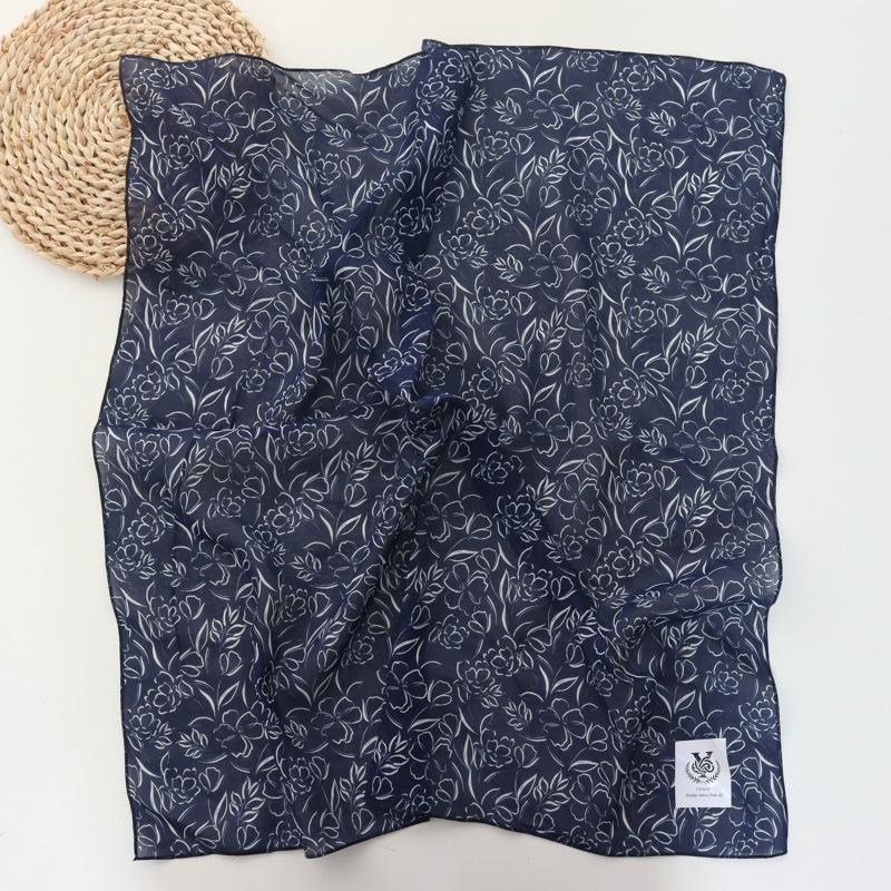 

Paisley Square Scarf 100% Cotton Scarf Women New Scarf Women s High Sense Series Neck Accessories Neck Band Decoration