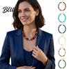 Beautiful Beaded Choker Chunky Colorful Resin Beads Necklace Boho Everyday