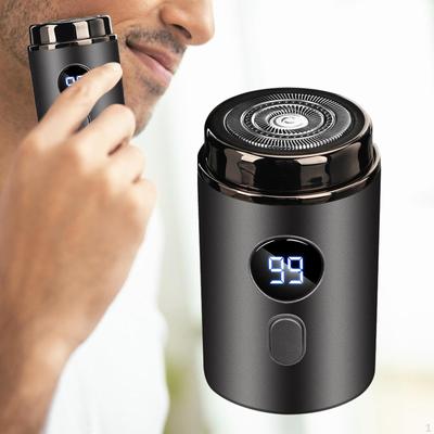 Compact Men's Shaver for Travel and Home Grooming