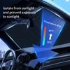 New Car Front Sunshades Foldable Windshield Sun Blocker Cover UV Protection Curtain Universal Fit for Car, Truck,SUV