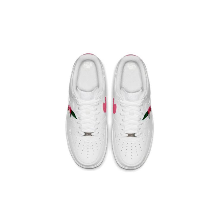 Nike Air Force 1 Low '07 Low top Skateboard Shoes Women's White Green Pink DD8959-100(team5-)