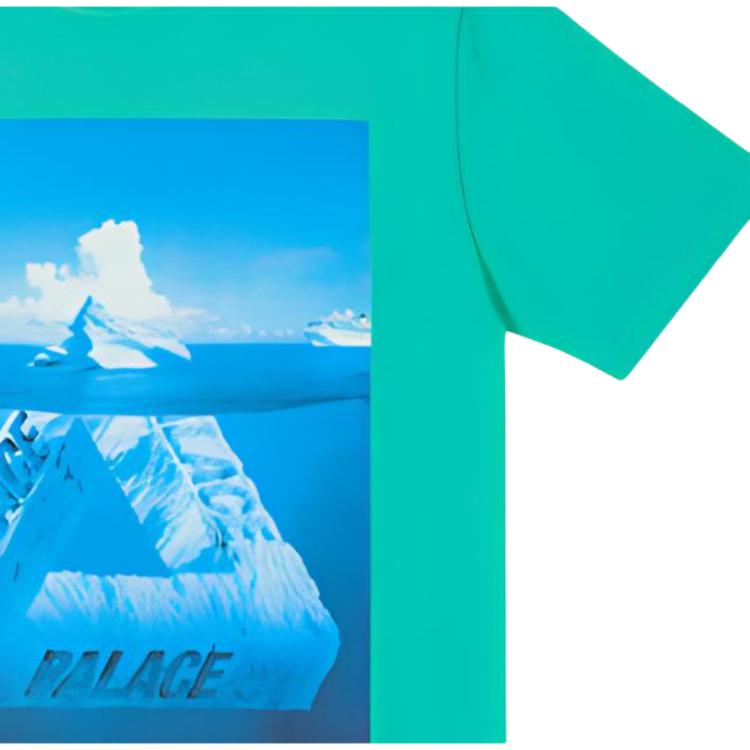 Palace Berg-Ferg T-shirt Aqua Unisex Streetwear P21TS184