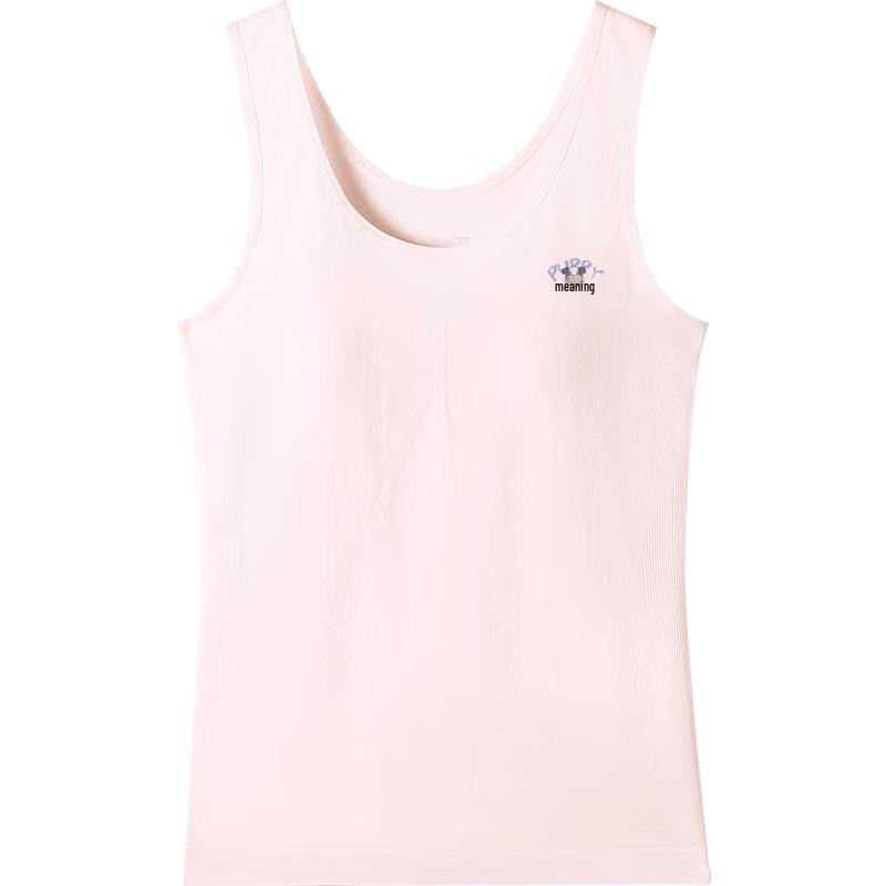Girls' Seamless Padded Camisole Vest