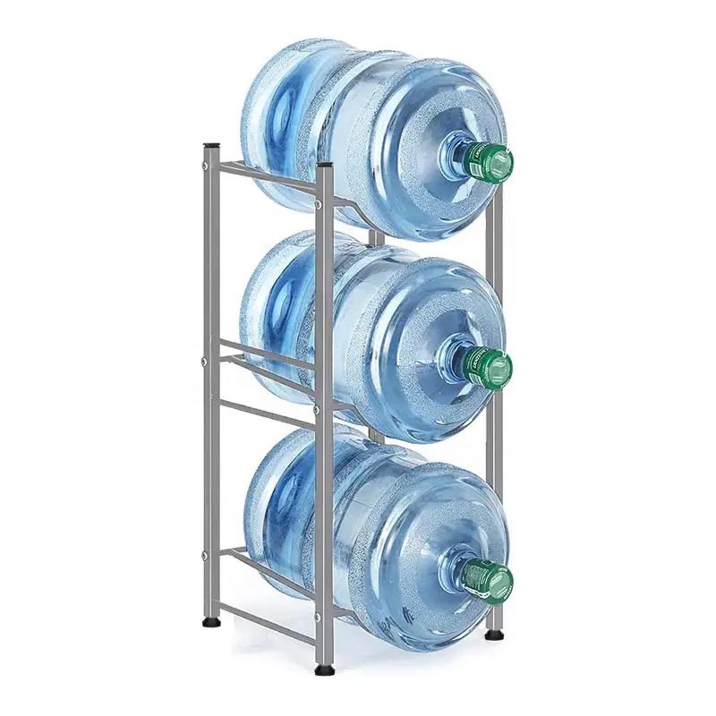 DANLE Floor Standing Water Bottle Storage Rack