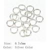 Father's Day Jewelry Materials Split Rings 5 Colors 9 Sizes Accessories Parts Women's Clothing Accessories For Women