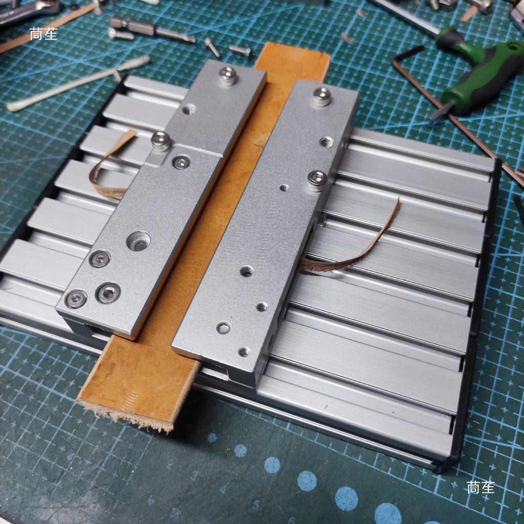 Double-Sided Leather Edge Chamferer and Trimmer Tool