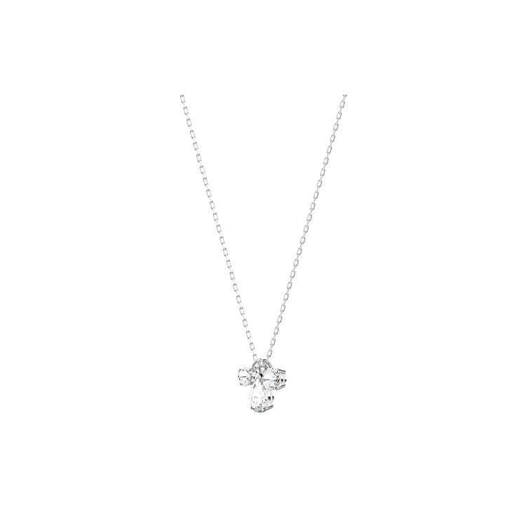 Swarovski Attract Cluster Water Drop Crystal Necklace Women necklace White 5571077 Box (Random Color)