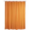 Rideau De Douche - WENKO - 180x200 Cm - Anti-moisissure - Hydrofuge - Polyester Orange