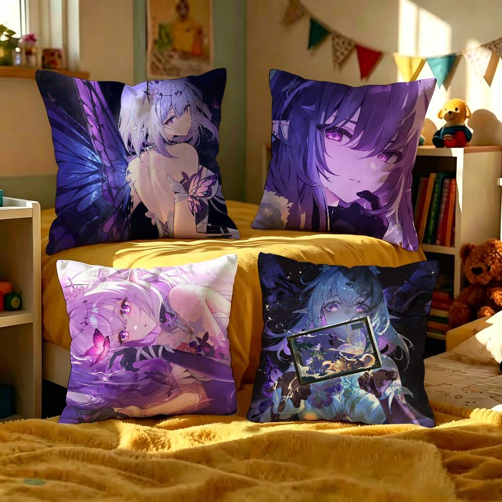 Honkai-Star Rail C-Castorice pillow cover sofa cushion cover home room decoration children gift