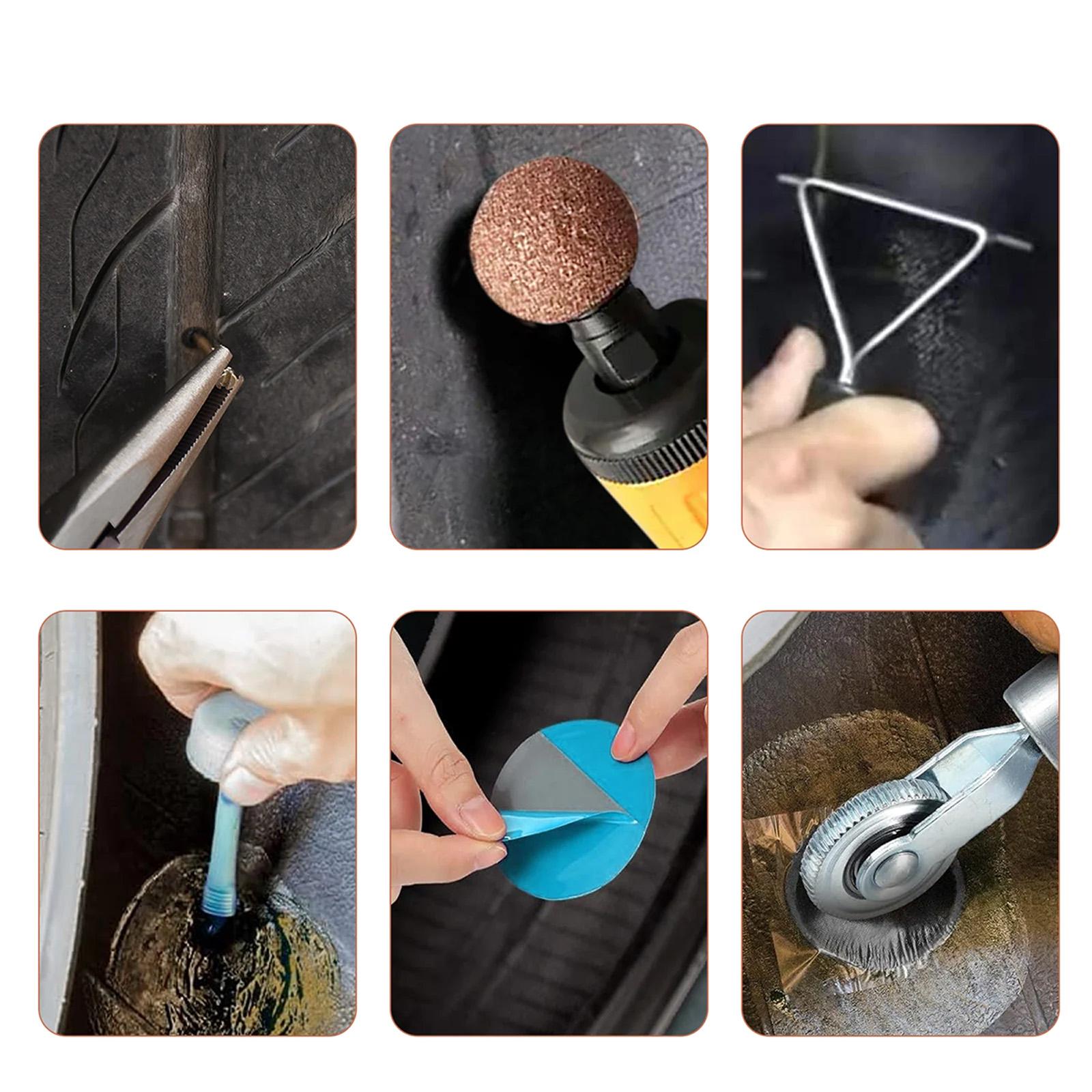 

Auto Bike Tire Polishing Tool Car Tire Repair Tools with Linking Rod for Grinding Head Coarse Abrasive Grinding Head 1