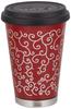 THERMO MUG Stainless Steel Tumbler with Lid Arabesque 300ml URUSHI MOBILE TUMBLER MINI 1 Piece 1 Piece (vermilion) [Lacquer] UM-MB