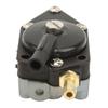 Fuel Pump With Gasket 433387 Black Strong Strength Replacement for Johnson Evinrude 20hp 1985‑1989
