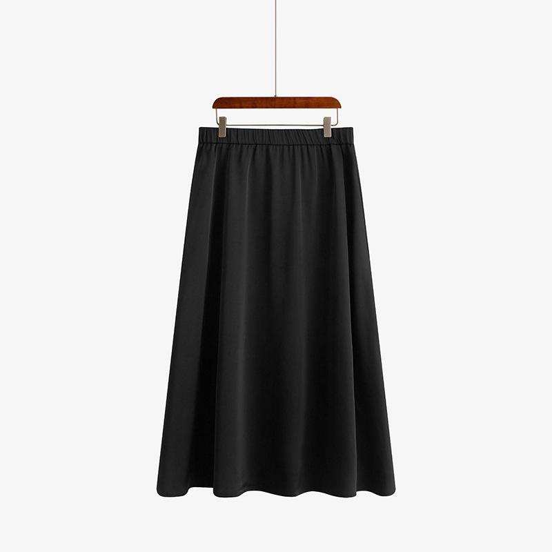 Women's Loose High-waisted Skirt A-line Skirt Summer Style Versatile Loose Skirt