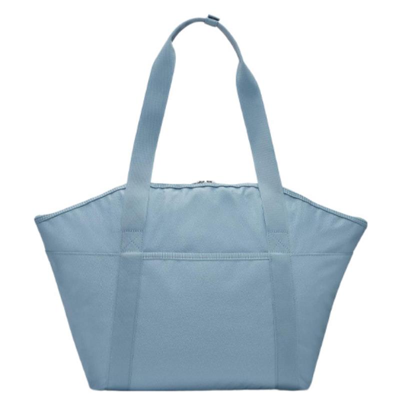 Nike Fabric Tote Bag, Shopping Bag, Shoulder Bag, Handbag Regular Women's Gray Blue Casual CV0063-494