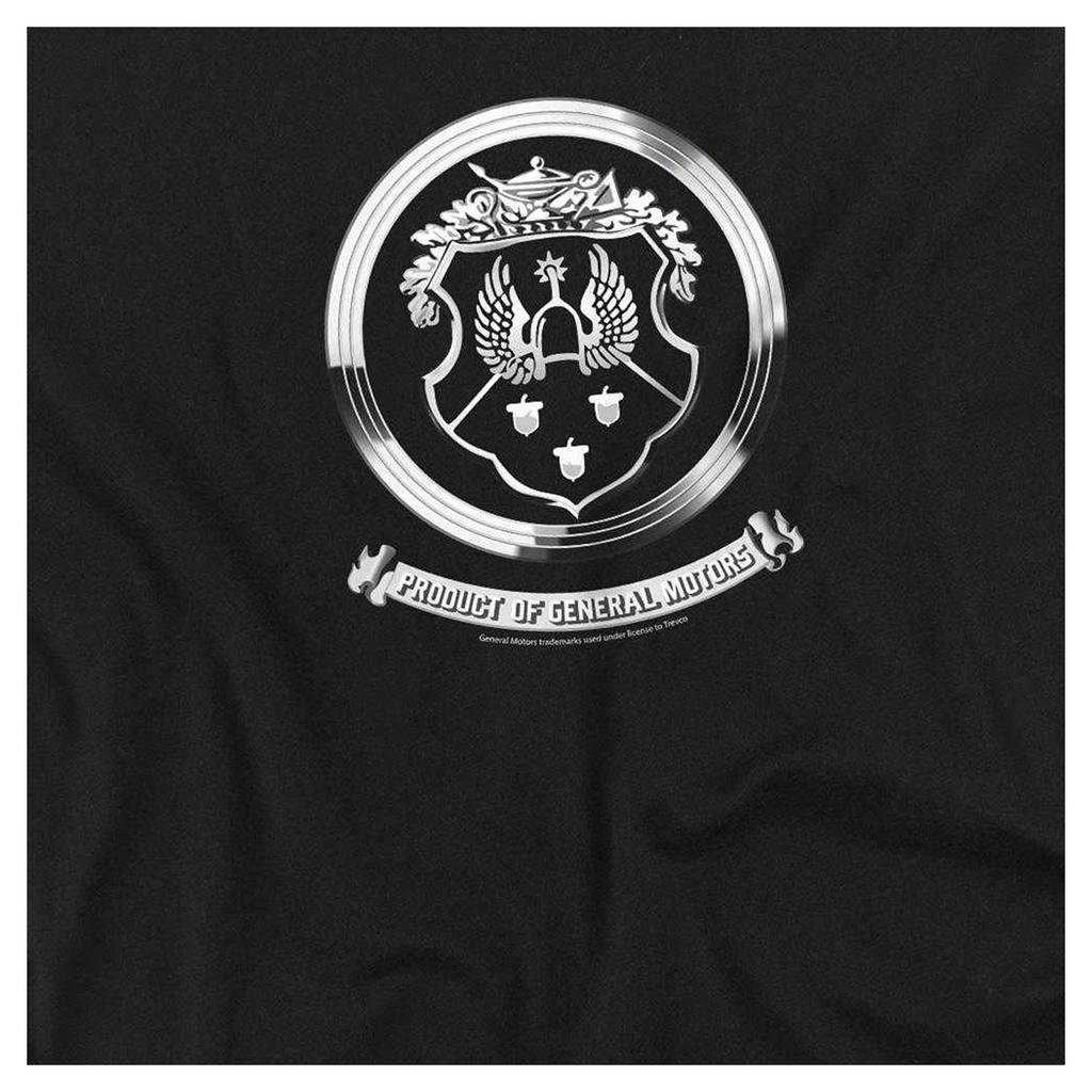 Oldsmobile Unisex Adult 1930s Crest Long-Sleeved T-Shirt