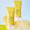 Menokin Glow & Clear Gel Sunscreen Bright SPF50+ PA++++ Glutathione Hydrating Korean Sunscreen No White Cast 50ml