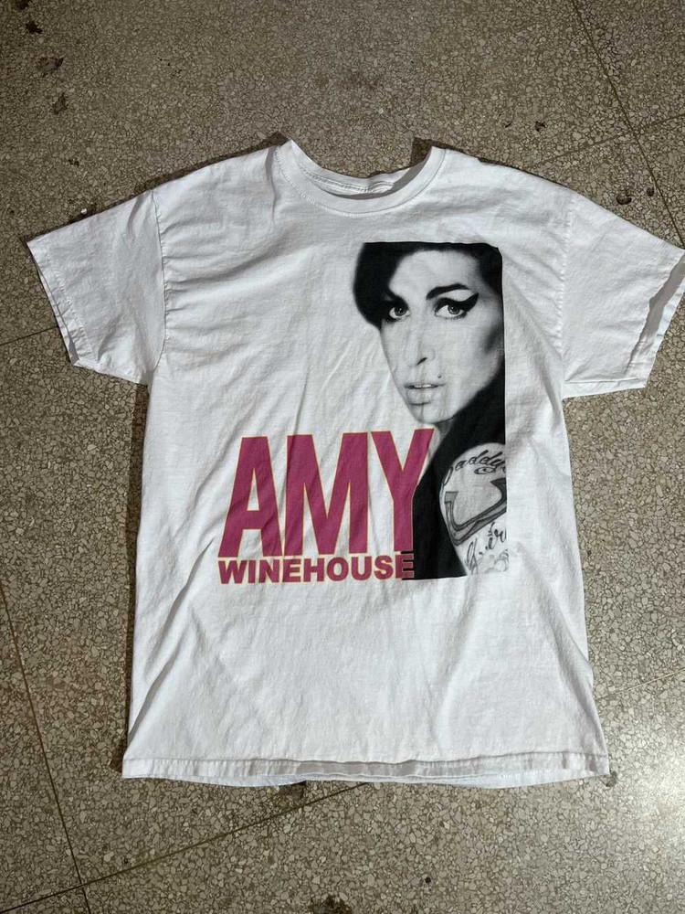 Amy Winehouse Singer Music Cotton Tee Men Women Shirt UB145