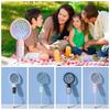 UV Light Insect Racket Mini Fly Bug Zapper Physical Mosquito Trap Racket  Camping