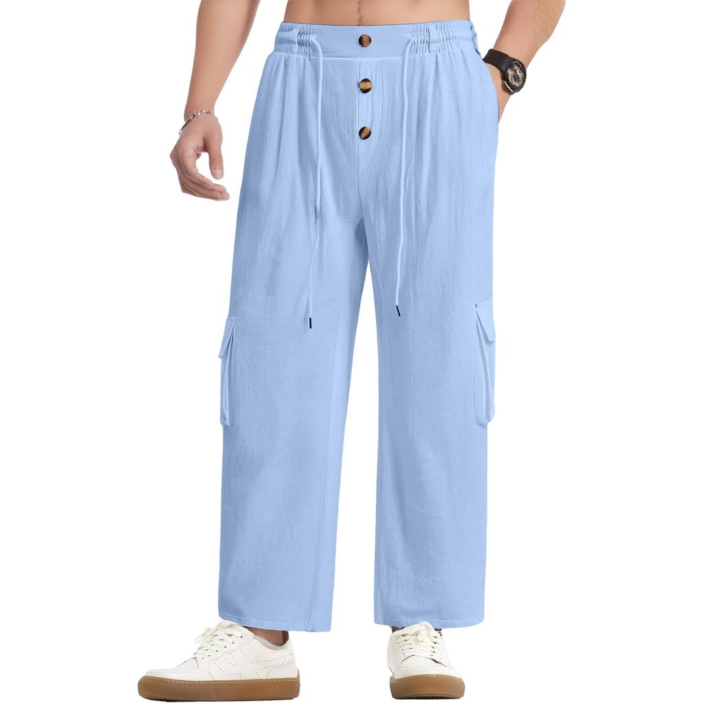 Men's Sports Casual Jogging Trousers Lightweight Hiking Pants Outdoor Pant