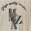 MAXZA LeTTering Embroidery Linen Like Loose FiT T shirT ze08qT500na
