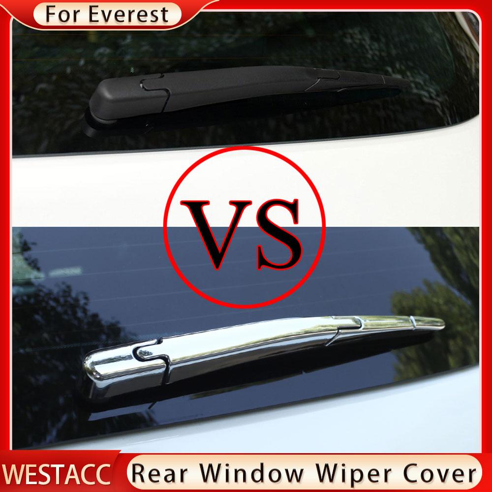 Auto Heckscheibe Fenster Wischerblatt Abdeckung Trim Aufkleber für Ford Everest 2016 2017 2018 2022 2023