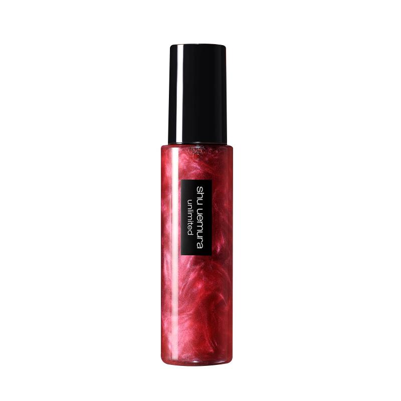 Shu Uemura Yuanqi Xiaohong Spray Makeup Setting Spray Brightening and Moisturizing Long-lasting 100ml bottle красный