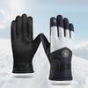 Winter Ski Gloves Outdoor Cycling Warm Couple Thickened Water Splashing and Anti Slip Cycling Cycling Large Cotton Gloves