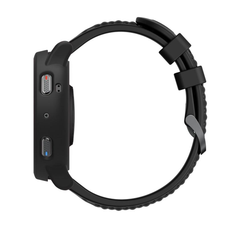 Soft Silicone Strap+Case for Amazfit Active Max Bumper Hollow Cover Protective Strap for Amazfit Active Max A2557 ShellAccessory