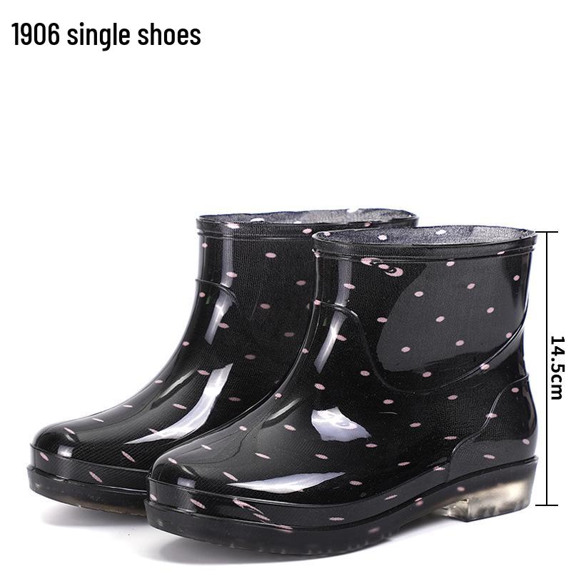 Damen Kristall Verschleißfeste Camouflage Regenstiefel - Modisches, Rutschfestes, Ganzjahres-Outdoor-Schuhwerk.