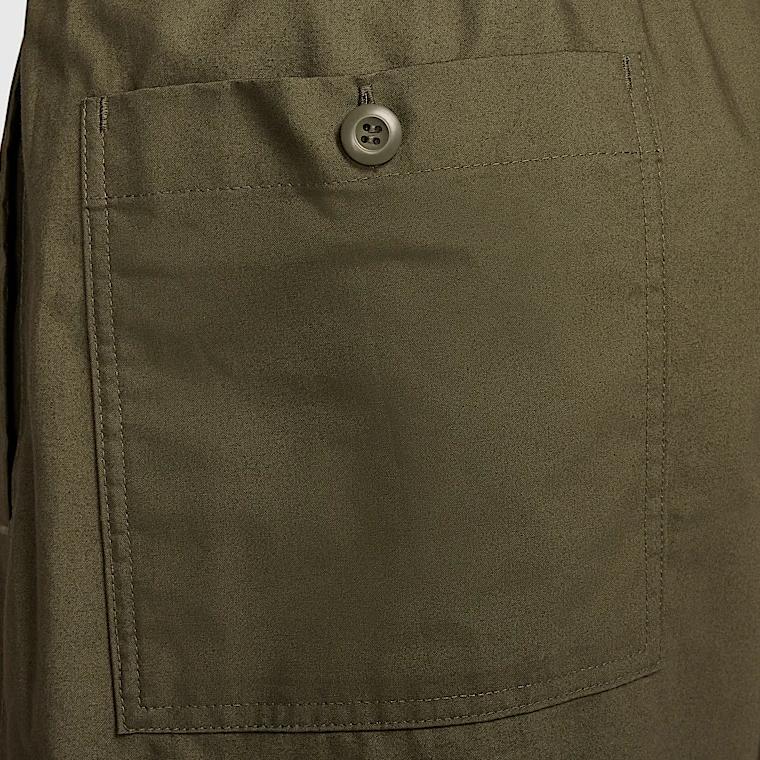 Nike Solid Color Loose Fit Lantern Casual Pants Men Bottoms Olive-Green HJ1974-222