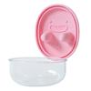 Yousheng Leak-Proof Snack Box with Silicone Cover Portable Finger Guard Design No-Mess Lunch Container Cookie Storage Tool