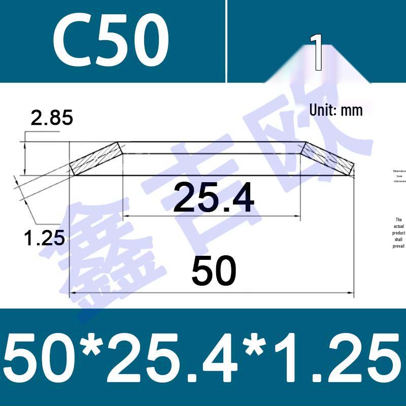 304 Stainless Steel Belleville Washer - DIN2093 Disc Spring