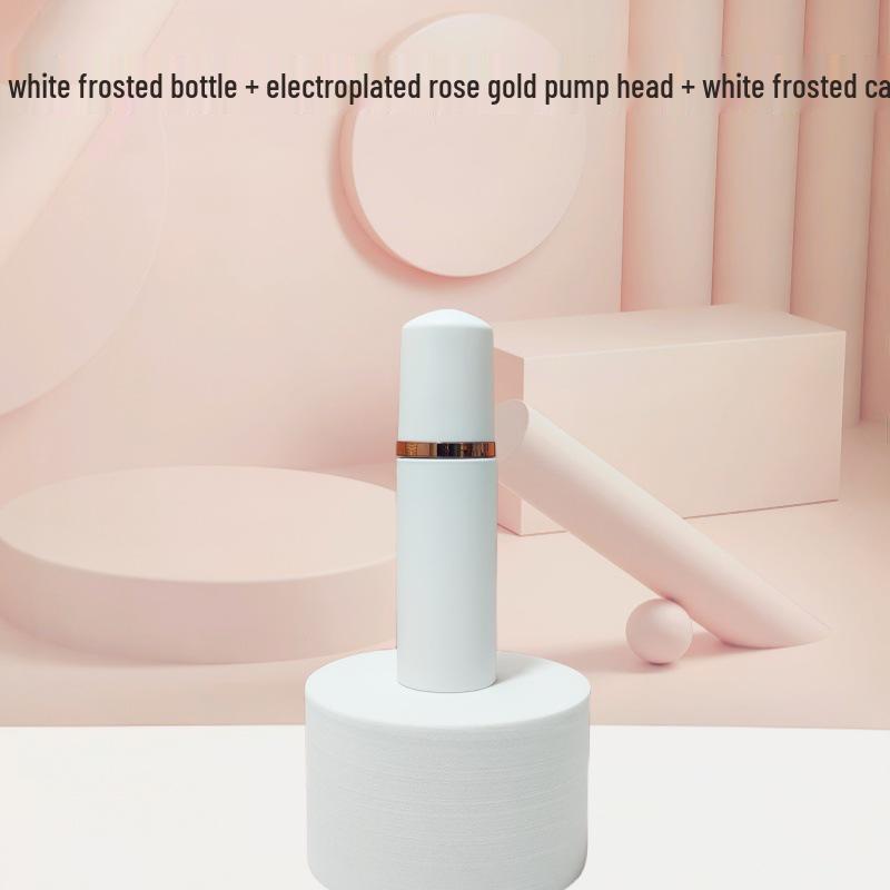 Matte Frosted Foam Face Wash & Eyelash Mousse Pump Bottle, 60ml