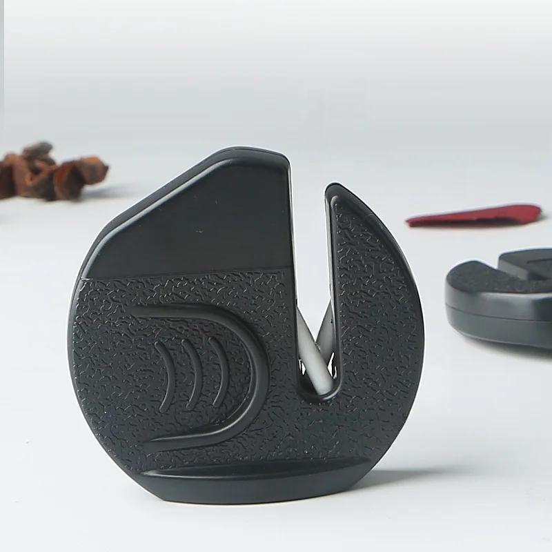 Small Polishing Tool Portable Mini Sharpener Made of Ceramic Stone Material Suitable for Outdoor Camping and Kitchen Use