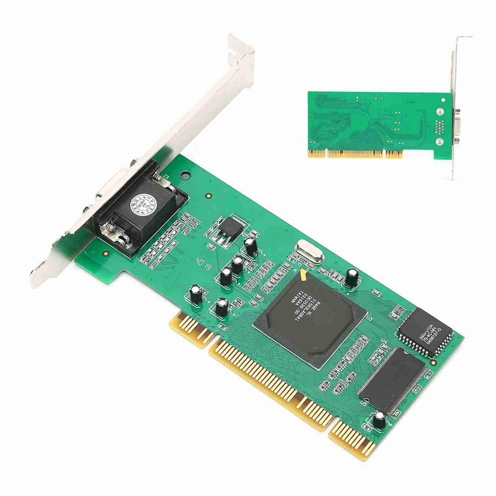 32Bit Interface Graphics Card 8MB Memory Video Card for for ATI Rage XL Industrial Computer