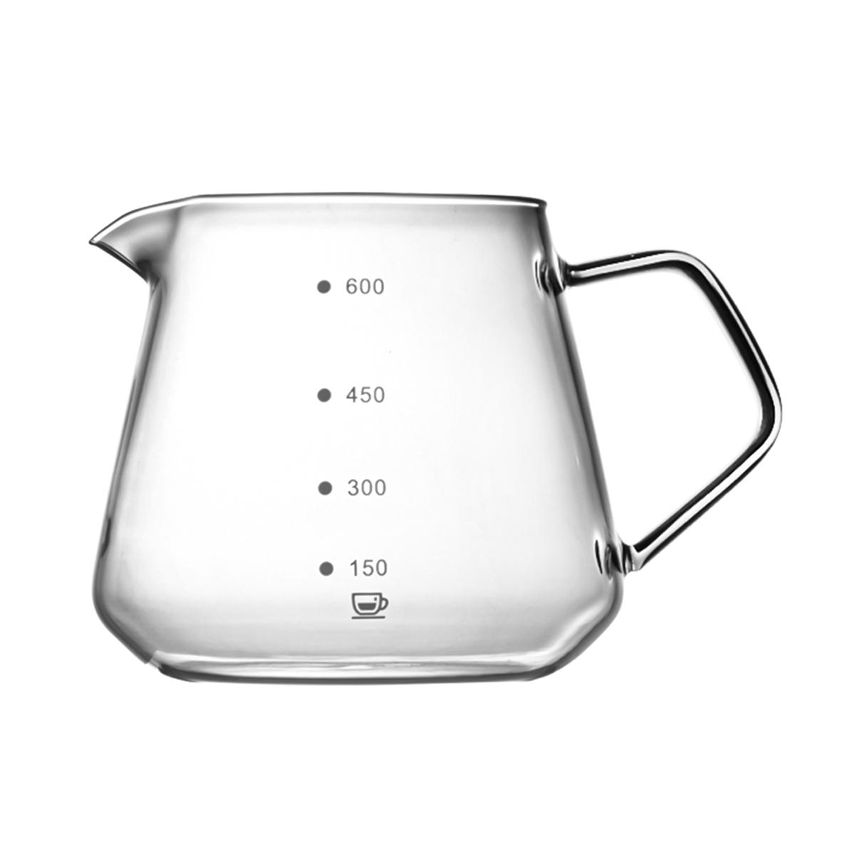 Стеклянный многоразовый кофейный сервиз винтажный чайник-капельница для дома и кафе кофейный сервиз стеклянный многоразовый