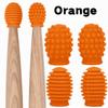 2Pcs 5A Drum Mute Silicone Drumsticks Practice Tips Drumstick Head Sleeves  School Studio