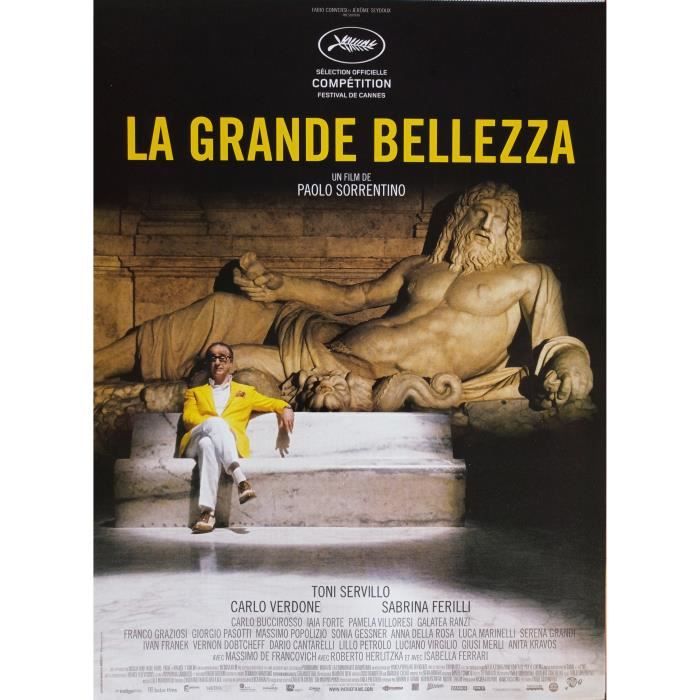 

LA GRANDE BELLEZZA Affiche Cinéma Originale Roulée Petit format 53x40cm Paolo Sorrentino