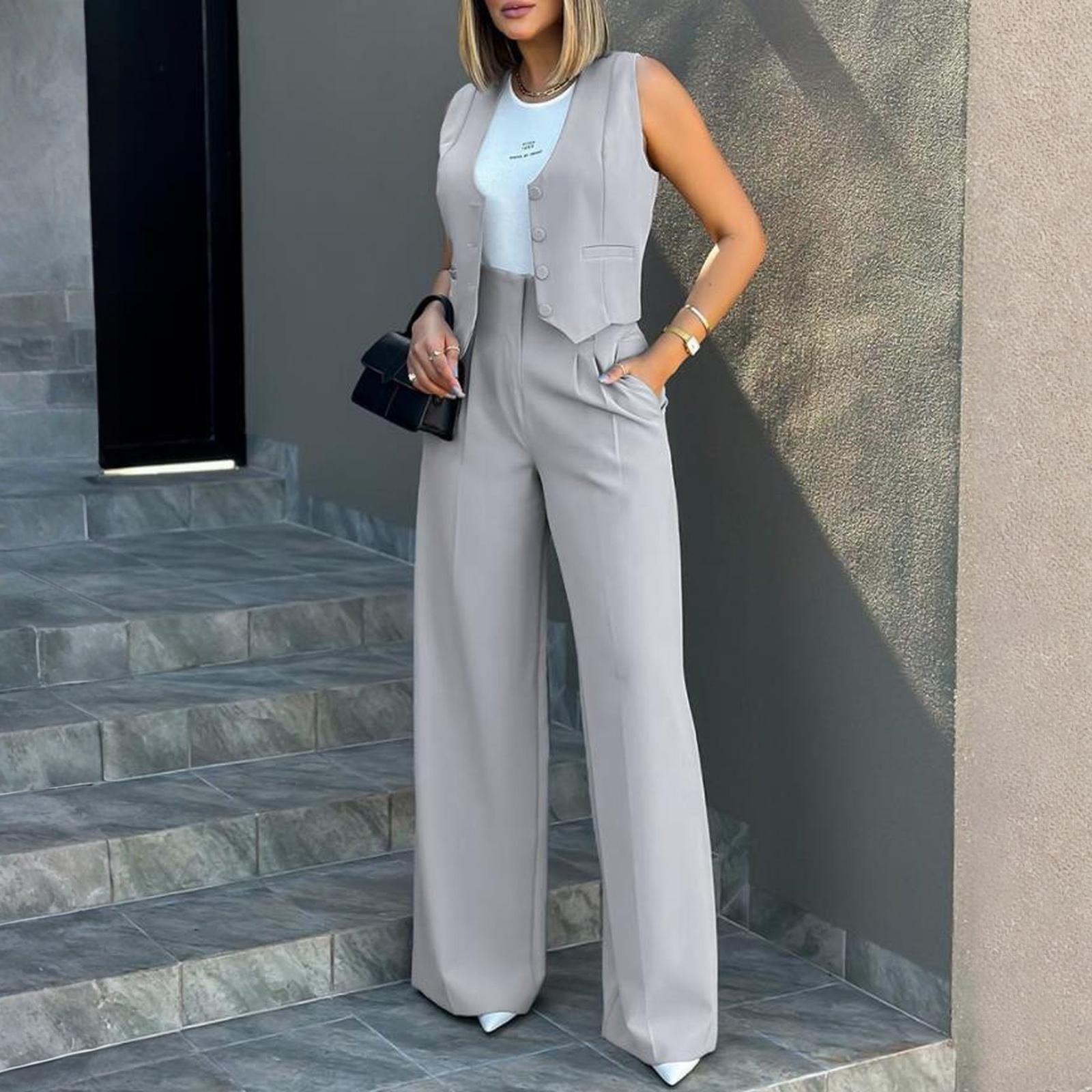 

Two Piece Sets For Women Casual Long Sleeve Shirts And Short Pants M