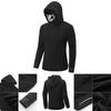 Mens Face Mask Skull Hoodies Drawstring Pullover Sweatshirts Costume Jumper