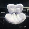 Car Seat For Plush Dolls Miniature Air Vent Clip Doll Seat For Car Automotive Toy Display Decor With Air Vents Clip For RV