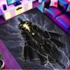 Black Adam Print Rug, Washable Floor Carpet, For Entryway Dorm Laundry Room Office Study, Home Decor Birthday Christmas Gift