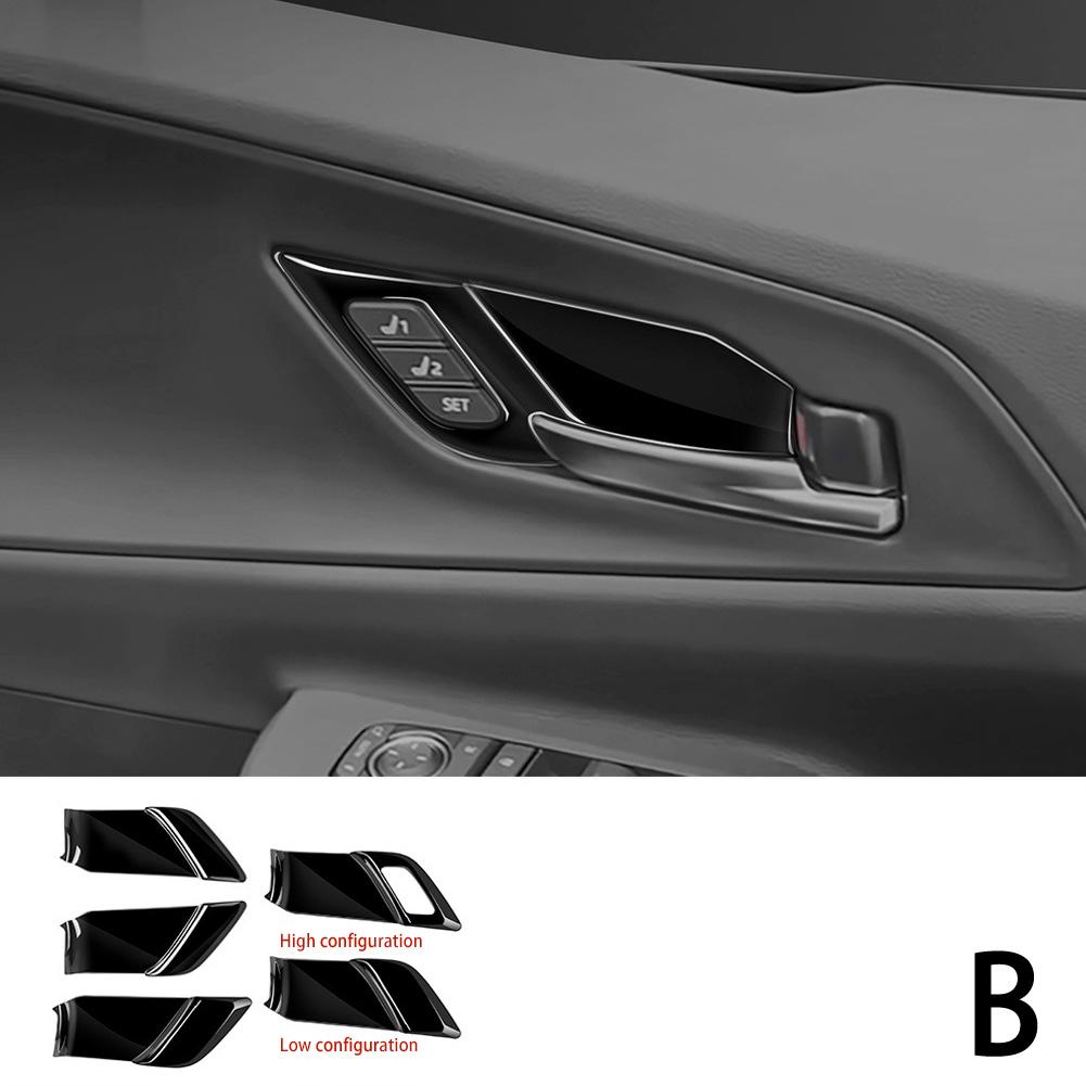 For Toyota PRIUS 60 Series 2023 2024  Inner Door Bowl Panel Inside Handle Protector Cover Interior Mouldings Auto Style Sticker