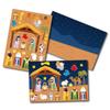 12Sheets Eid Mubarak DIY Stickers Kids Puzzle Game Toys Islam Muslim Party Supplies 2026 Ramadan Home Decoration Wall Sticker