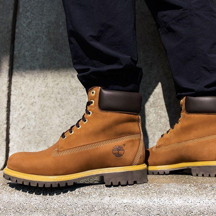 Timberland 6 Inch Premium Waterproof Boot 'Rust Suede' A2JC7