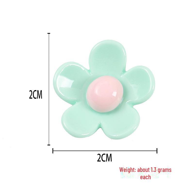 DIY Resin Five-Petal Flower Children's Hair Accessories and Storage Box