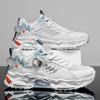 Explosive Men's Shoes New Summer Breathable Mesh Sports Casual Shoes Men's Trend Versatile Running Dad Shoes