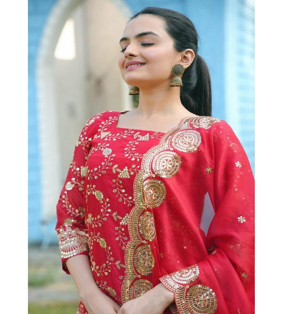 Damen Indischer Pakistanischer Kurta Anzug Lehenga Dupatta Set Party Wear Designer Crop Top Kleid