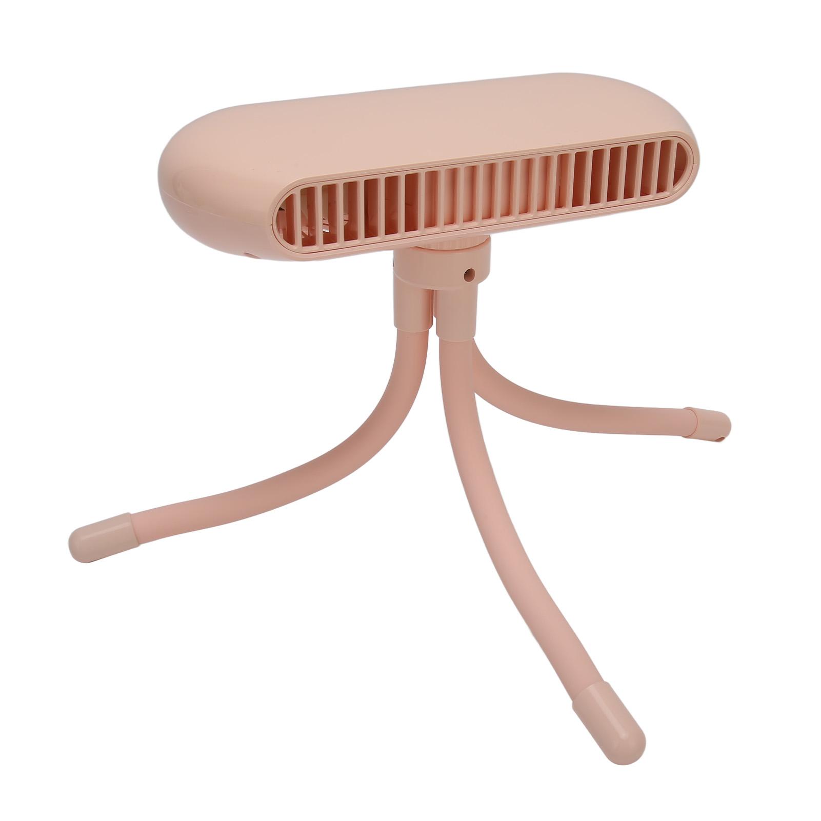 

Вентилятор для коляски Мини Ручной 4-скоростной USB Батарейный Питание Детский Гибкий Тренога Крепление На Автокресло розовый