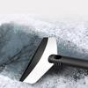 1Pcs Snow Removal Shovel Car Ice Scraper Windshield Glass Defrost Removal Automotive Winter Stainless Steel Car Accessories